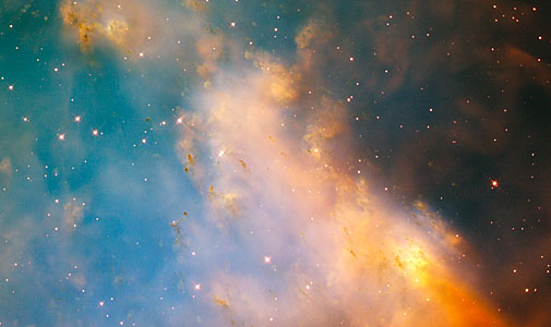 Close-up of M27, the Dumbbell Nebula