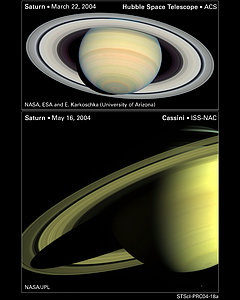 Saturn Seen from Far and Near