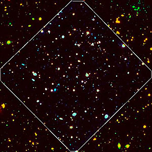 HUDF: if human eyes could see in the way that Spitzer can see