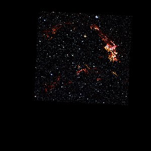 Hubble Space Telescope: Kepler's Supernova Remnant (visible-light data)