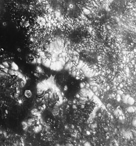 Hubble view of Apollo 17 landing region