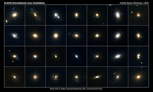 Slacs gravitational lens candidates