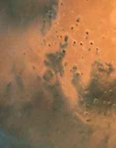 Mars dust storm: June 26, 2001 (WFPC2, unannotated)