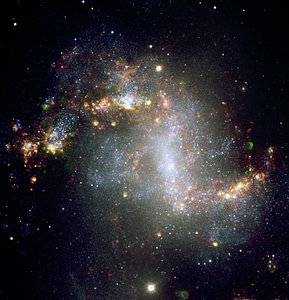 Barred Spiral Galaxy NGC 1313 - VLT