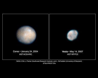 Hubble Images of Asteroids Help Astronomers Prepare for Spacecraft Visit
