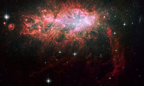 Starburst galaxy NGC 1569