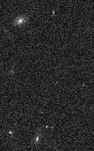Field of optical transient source not visible - November 2005 - January 2006