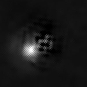 Brown dwarf 2M J044144 with companion (subtracted image)