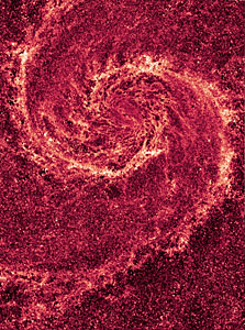 Hubble NICMOS infrared image of M51
