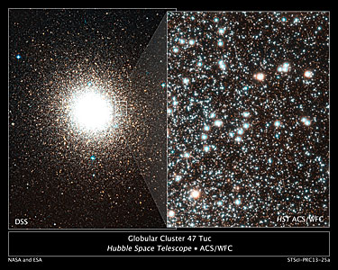Hubble finds evidence of multiple stellar populations in globular cluster 47 Tucanae