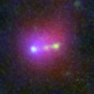 Himiko (Subaru, Hubble, and Spitzer close-up view)