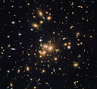 Galaxy cluster Abell 1689