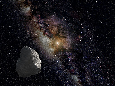 Artist’s impression of a Kuiper Belt object