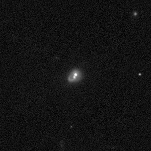 Outflows from merging galaxy J1713+2817