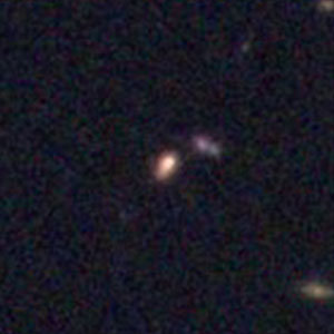 Hubble galaxy at redshift z = 2.8
