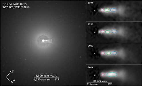 Compass and Scale Image of 3C 264