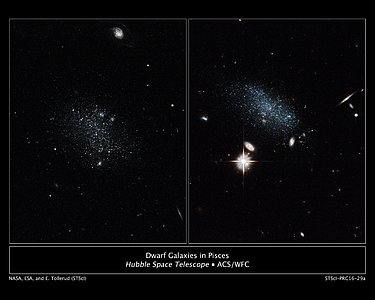 Dwarf galaxies in Pisces