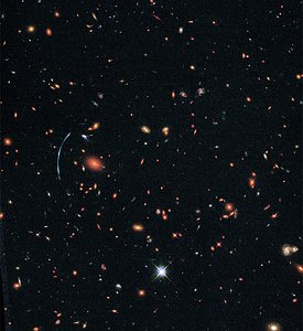 Wide field image of galaxy cluster SDSS J1110+6459