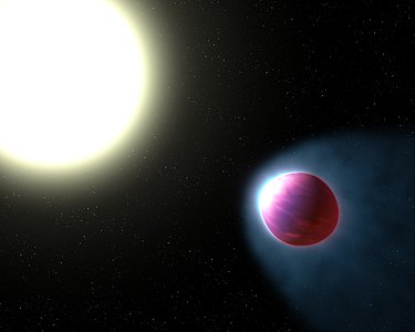 Artist's impression of WASP-121b