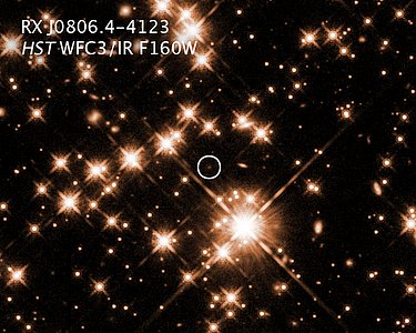 Hubble sees an unusual neutron star