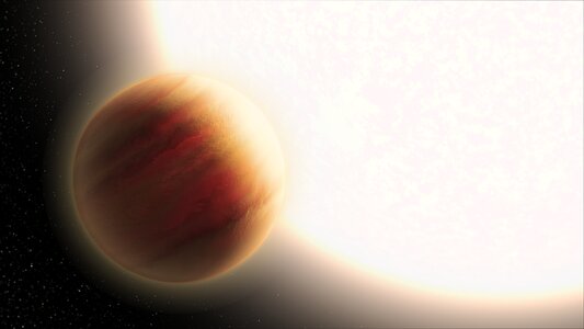 Hubble Probes Exoplanet WASP-79b (Artist’s Impression)