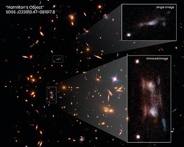 Hubble Showcases Hamilton’s Object