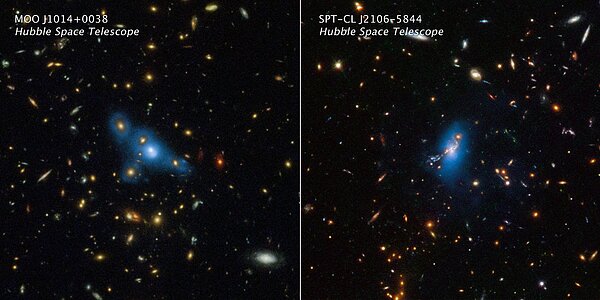 Hubble Finds That Ghost Light Among Galaxies Stretches Far Back In Time