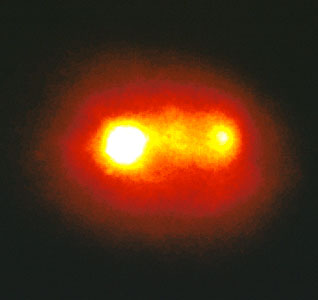 A double Nucleus in an active galaxy