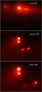 Comet P/Shoemaker-Levy 9 "Gang Of Four"