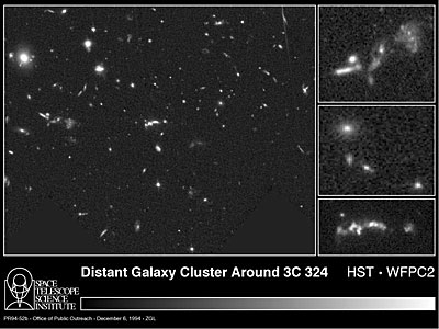 Distant cluster of galaxies