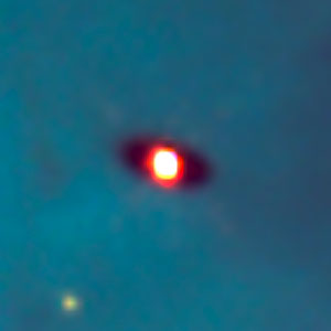 Protoplanetary disc in the Orion Nebula