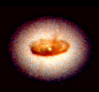 Core of galaxy NGC 4261