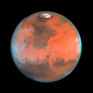 Four Views of Mars in Northern Summer