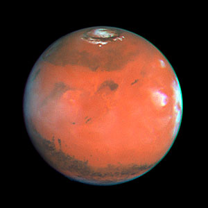 Four Views of Mars in Northern Summer