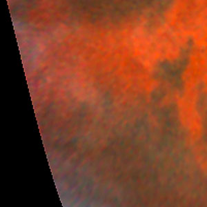 Decay of a Martian dust storm