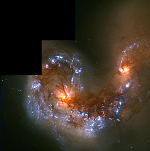 Colliding galaxies NGC 4038 and NGC 4039