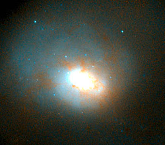Central region of HST image of NGC 3921