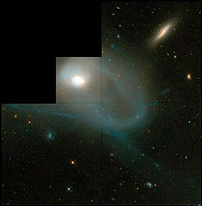 HST/WFPC2 image of galaxy NGC 3921