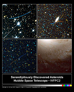 Serendipitously Discovered Asteroids