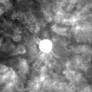 Great Balls of Fire! Hubble Sees Bright Knots Ejected from Brilliant Star