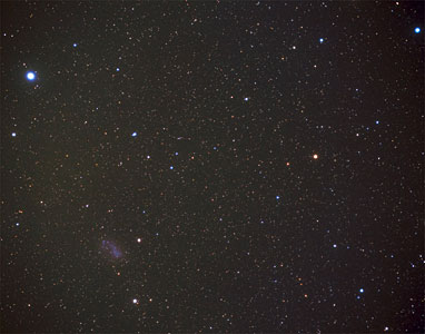 Location of the HDF South on the Sky (ground-based image)