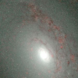 Hubble's Infrared Galaxy Gallery. A View of NGC 4826