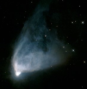 Hubble's variable nebula (NGC 2261)