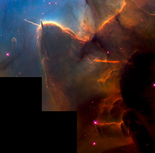 The Trifid Nebula: stellar sibling rivalry