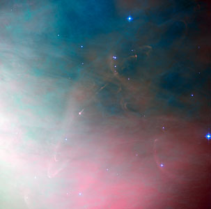 Star formation fireworks in Orion