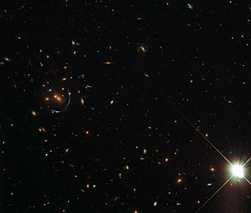 An arc sculpted by gravity