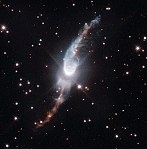 A cosmic garden sprinkler