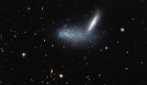 A cosmic optical illusion