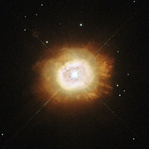 A smouldering star