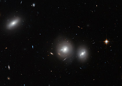 Hubble close-up on the Coma Cluster